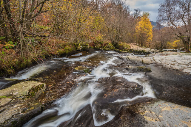 Aira Force waterfall in Ullswater