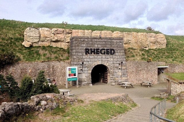 An external shot of rheged centre in Ullswater 