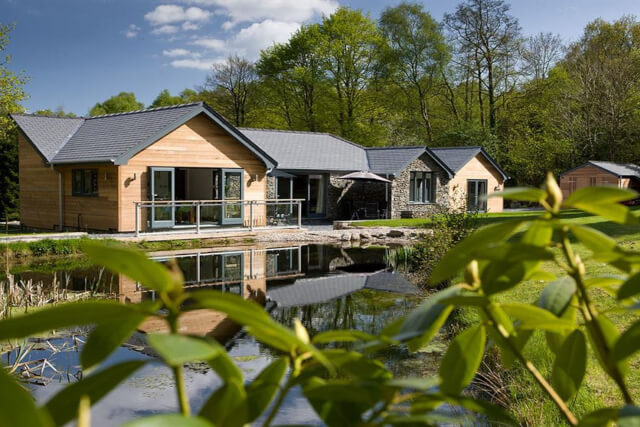 An exterior shot of Bracken Ground