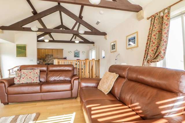 Open-plan living area in Skiddaw.