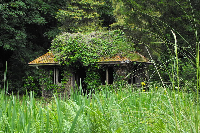 Lowther Castle Gardens Summer House