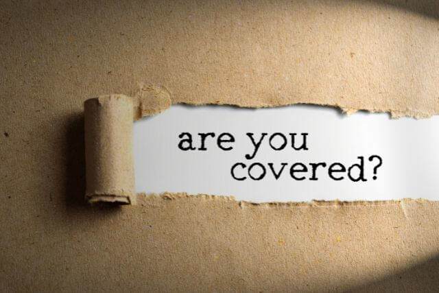 Are you covered written on paper