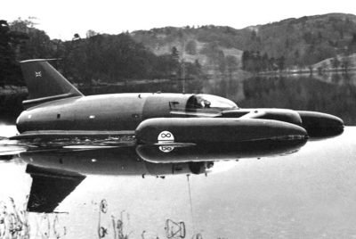 The Bluebird. Coniston Water