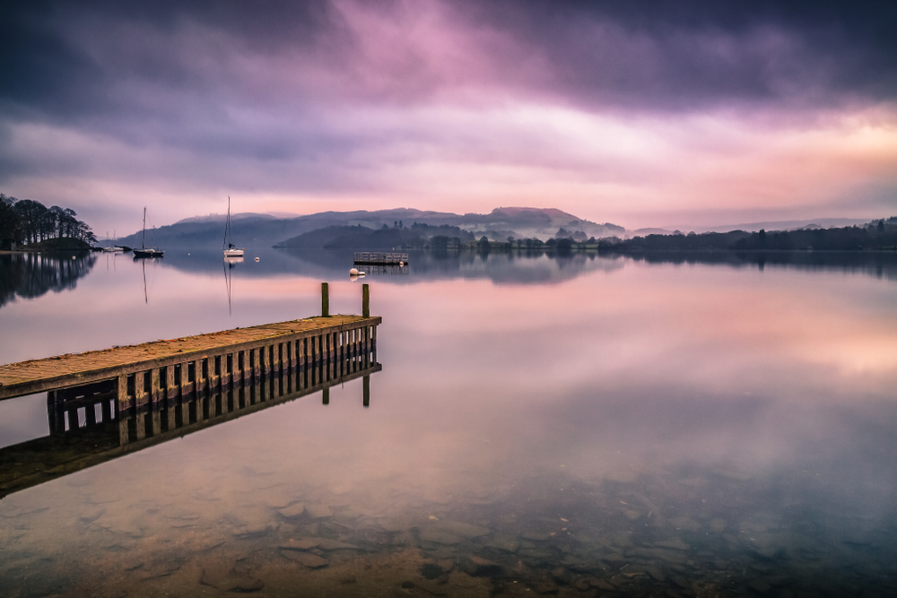 Boats on Lake Windermere