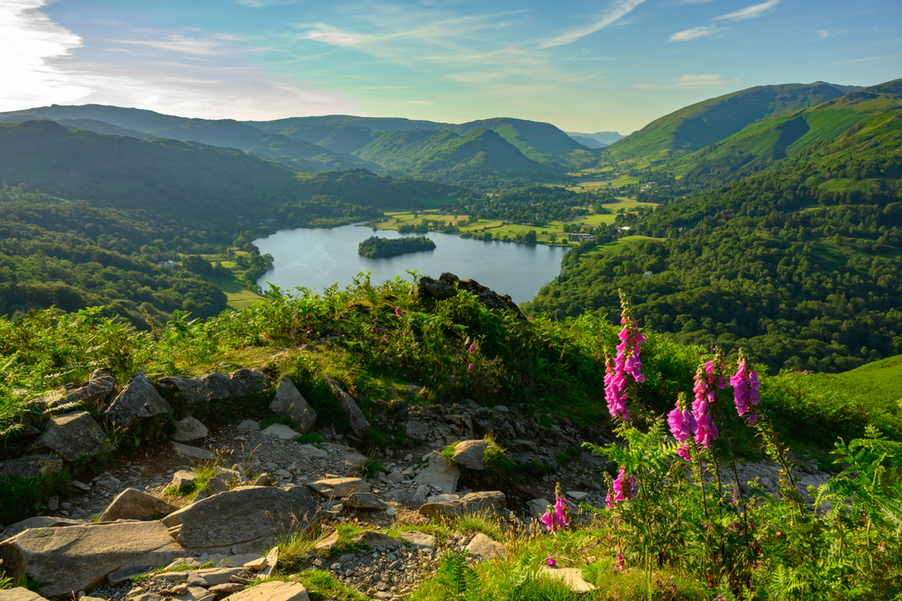 Loughrigg Fell and Tarn