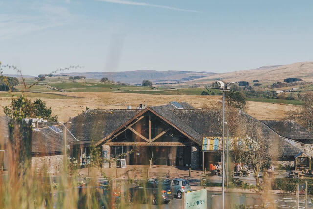 An external shot of Tebay Service Station