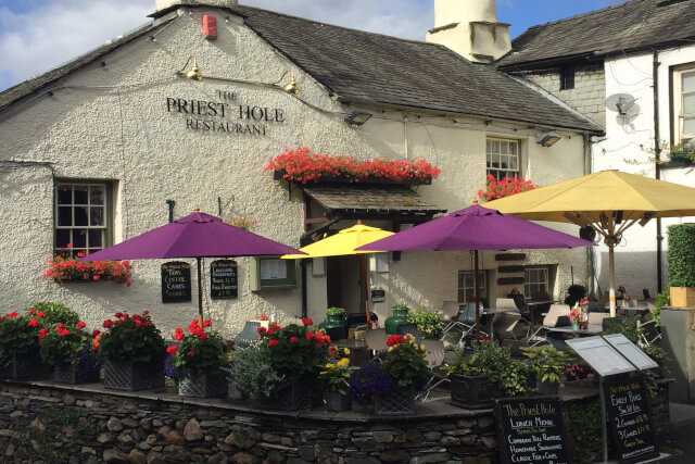 External shot of The Priest Hole in Ambleside