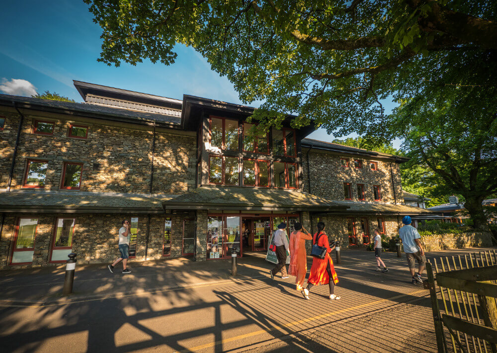 Exterior photograph of the Theatre by the Lake in Keswick