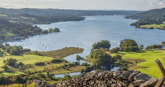 Lakeland view of Windermere.