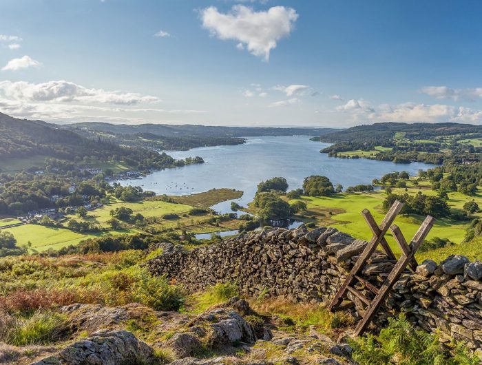Lakeland view of Windermere banner.