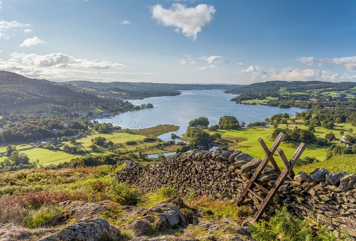 Lakeland view of Windermere banner.