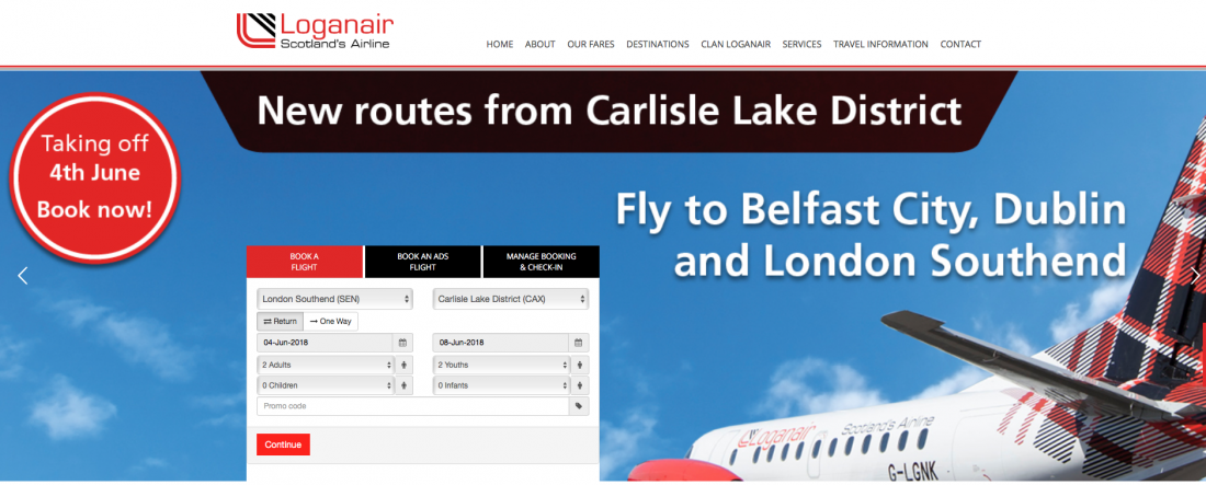 flights into the Lake District
